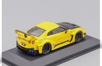 NISSAN Gt-r (r35) Lb Works Silhouette Coupe (2019), yellow / black