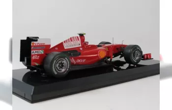 FERRARI F1 F60 №4 Season (2009) Kimi Raikkonen - Con Vetrina - With Showcase, Red