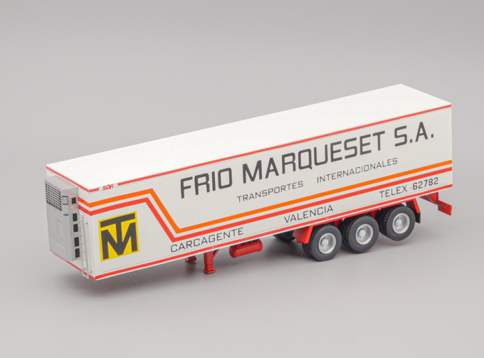 Полуприцеп рефрижератор Frio Marqueset, белый