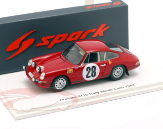 PORSCHE 911S №28 Rallye Monte Carlo Vic Elford, David Stone (1969)
