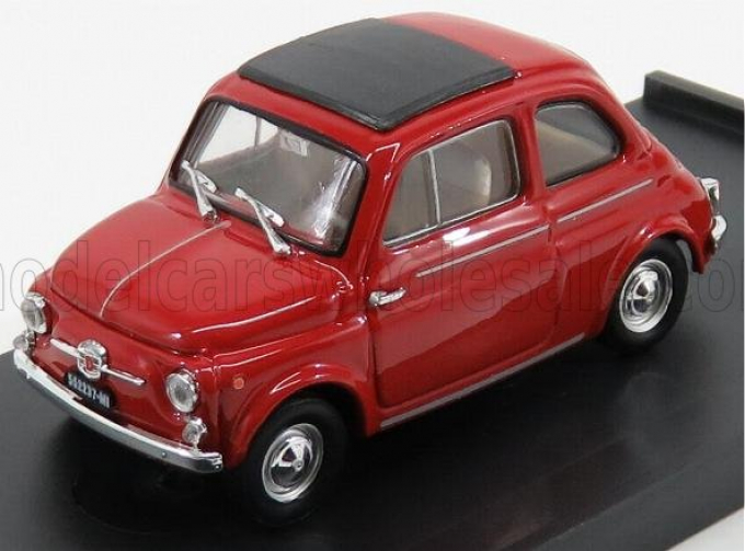 FIAT Nuova 500d (1960) Tetto Chiuso - Closed, Rosso Medio - Red