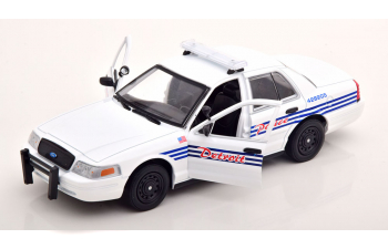 FORD Crown Victoria Police Interceptor (2008), white