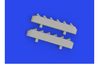 P-51D Exhaust Stacks With Fairing