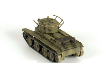 Сборная модель Советский легкий артиллерийский танк БТ-7А