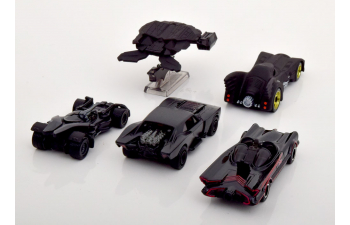 BATMAN 5-Car Batmobil Set in gift Box