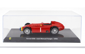 FERRARI F1 D50 N 1 World Champion Season (1956) Juan Manuel Fangio - Con Vetrina - With Showcase, Red
