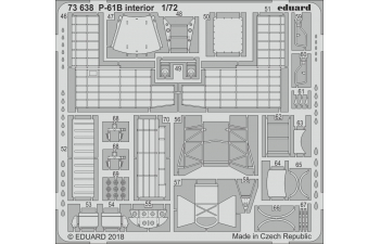 Фототравление для P-61B interior