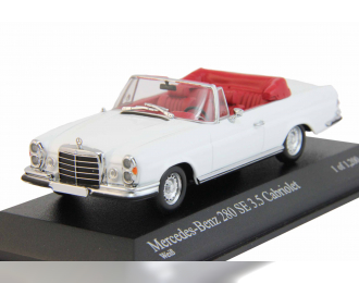 MERCEDES-BENZ 280 SE 3.5 Cabriolet W111 (1970), white