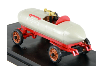 JAMAIS CONTENT Jenatzy 1st Electric Car 1899 - Speed Record 105 Km/h, Grey Red