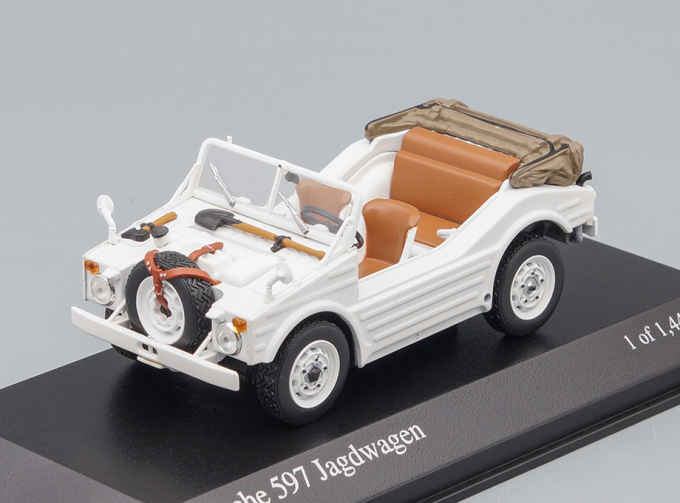 PORSCHE 597 Jagdwagen (1954), white