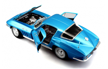 CHEVROLET Corvette (1965), light blue metallic