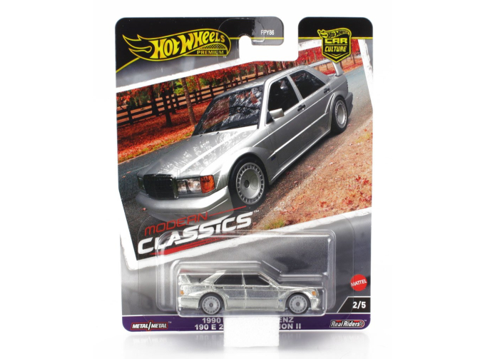 MERCEDES-BENZ 190e 2.5 16v Evo2 (w201) (1990), Silver