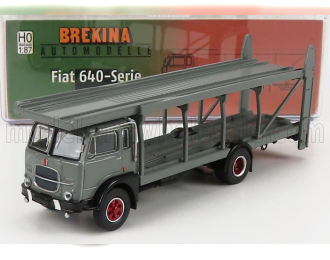 FIAT 640 Truck Car Transporter 1949, Grey