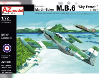 Сборная модель Самолет Martin Baker MB.6 F. Mk.I Sky Ferret