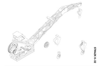 Сборная модель Кран К-32