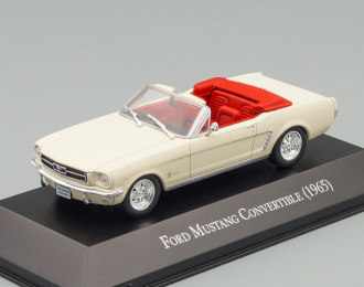 FORD Mustang Convertible (1965), beige / red