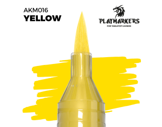 Маркер акриловый PLAYMARKER - Жёлтый / YELLOW – PLAYMARKER