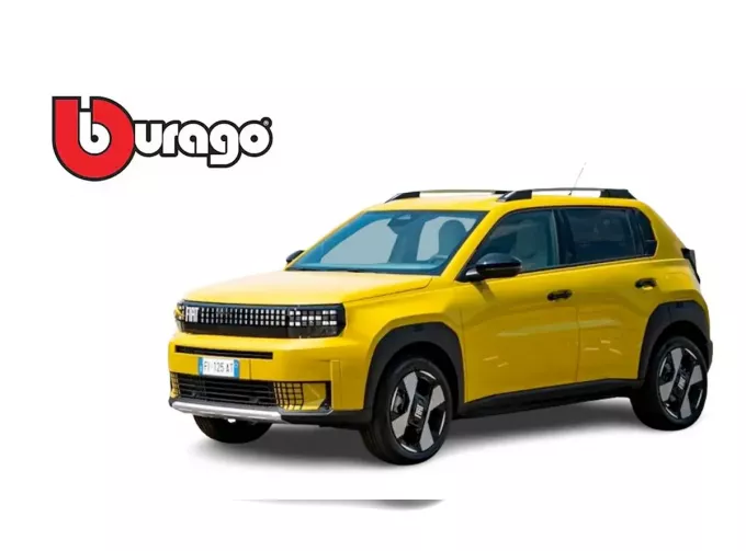FIAT Panda EV (2024), yellow/black