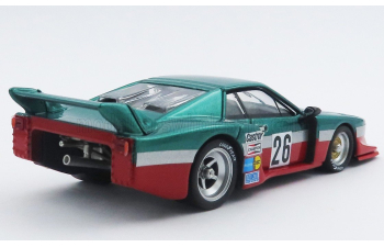 LANCIA Beta Montecarlo Turbo Team Lancia Corse №26 6h Mugello (1980) Carlo Facetti - Martino Finotto, Green Red