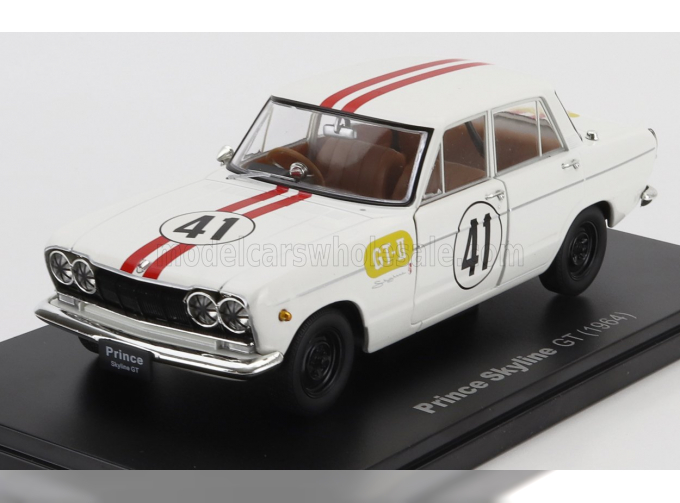 PRINCE Skyline Gt №41 Racing (1964), White Red