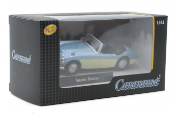 AUSTIN Healey Convertable (1952), blue/beige