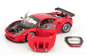 FERRARI 458 Italia GT2 Plain Body Version (2011), red
