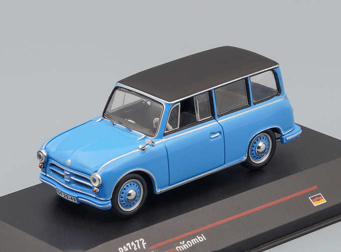 AWZ P70 Kombi (1957), blue / black