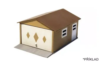 Сборная модель Гараж