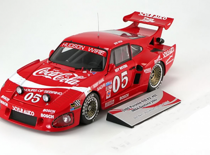 PORSCHE 935 K3 No 5 IMSA Daytona, Rahal/Woods/Akin (1980), Coca Cola