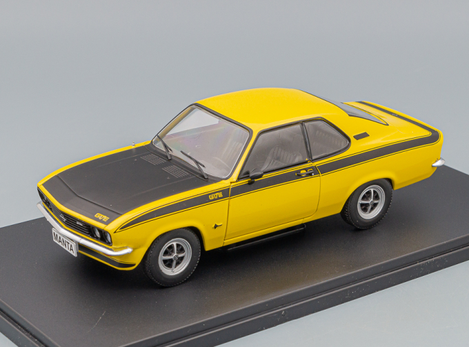 OPEL Manta A GT/E 1974, yellow / black