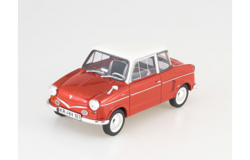 NSU Prinz III, red / white