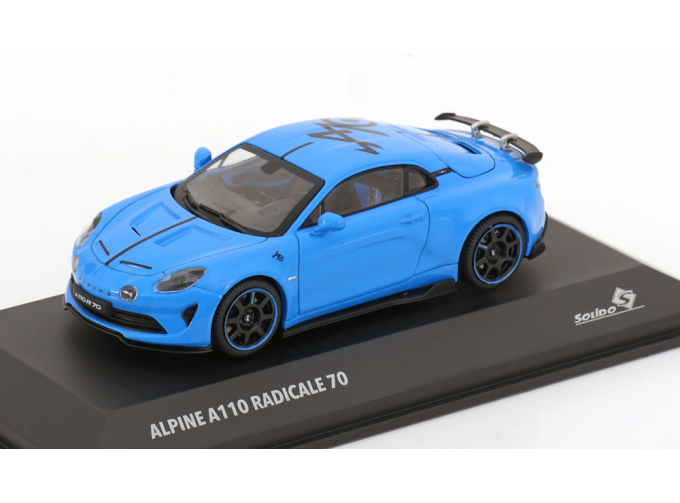ALPINE A110 Radicale 70 (2024), blue black