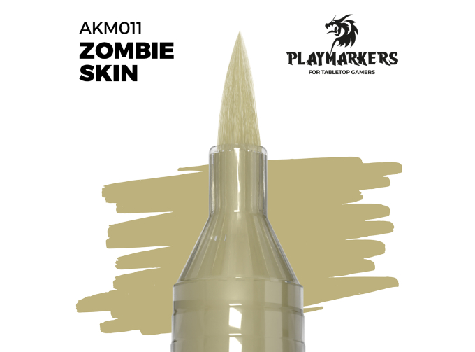 Маркер акриловый PLA YMARKER - Кожа зомби / ZOMBIE SKIN – PLAYMARKER