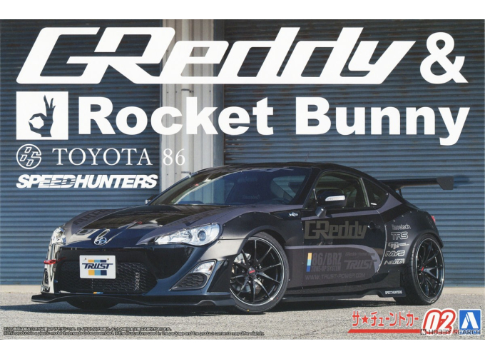 Сборная модель Toyota 86 '12 GReddy&Rocket Bunny Volk Racing Ver.