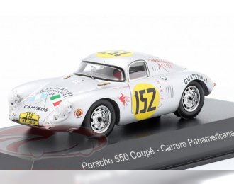 PORSCHE 550 Coupé №152 Winner S1.6 class Carrera Panamericana (Mexico) José Herrarte Ariano, Carlos Gonzales (1953), silver