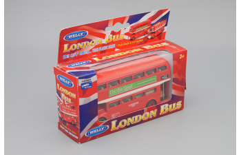 London Bus, red