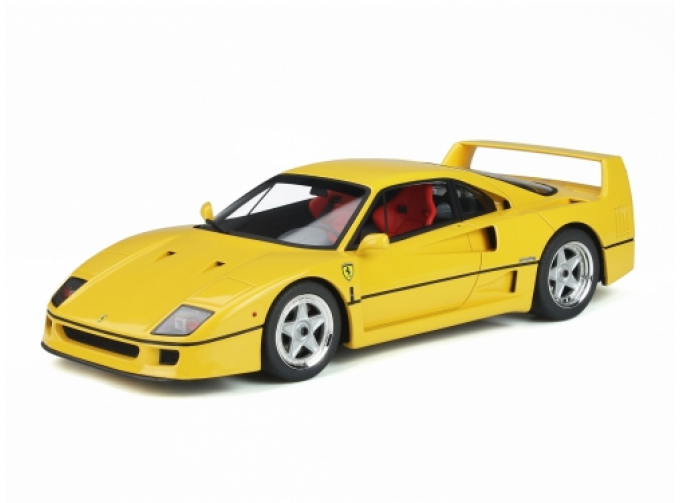 Ferrari F40 Giallo Modena, yellow