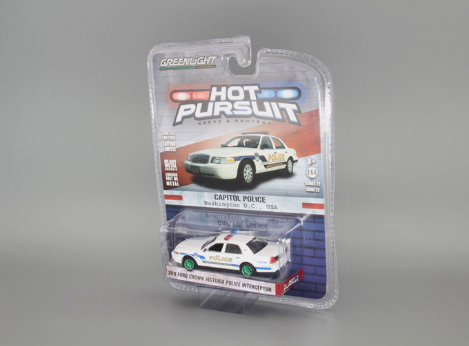 FORD Crown Victoria Interceptor "Capitol Police" (2011), white / green (Greenlight!)