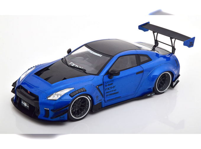 NISSAN GT-R (R35), blaumetallic