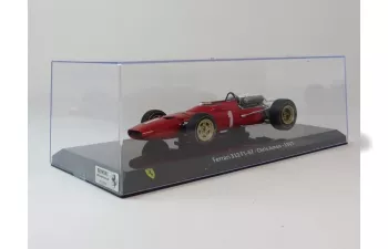 FERRARI F1 312 F1-67 №1 Season (1967) Chris Amon - Con Vetrina - With Showcase, Red