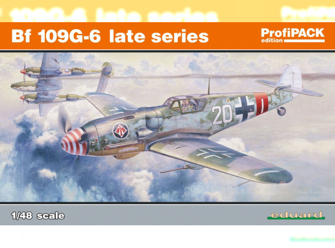 Сборная модель Bf 109G-6 late series