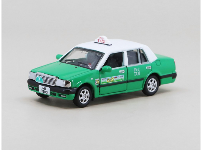 TOYOTA Crown Comfort Taxi, green