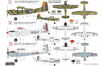 Сборная модель Cessna C-180 (U-17) "Military"