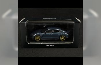 PORSCHE Taycan Turbo Gt (j1.2) 2024, Pale Blue Met