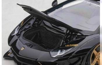 Lamborghini Aventador LB Performance (gloss black / gold accents)