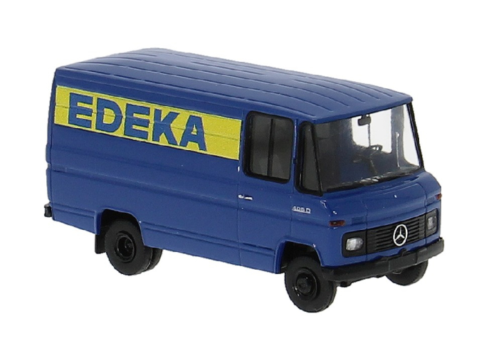 MERCEDES-BENZ L 406 D Kasten (EDEKA), blue