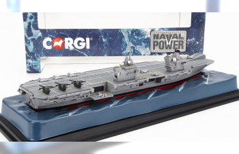 SHIP Hms Queen Elizabeth (r08) Portaerei Aircraft Carrier British Navy (2014), Military Grey