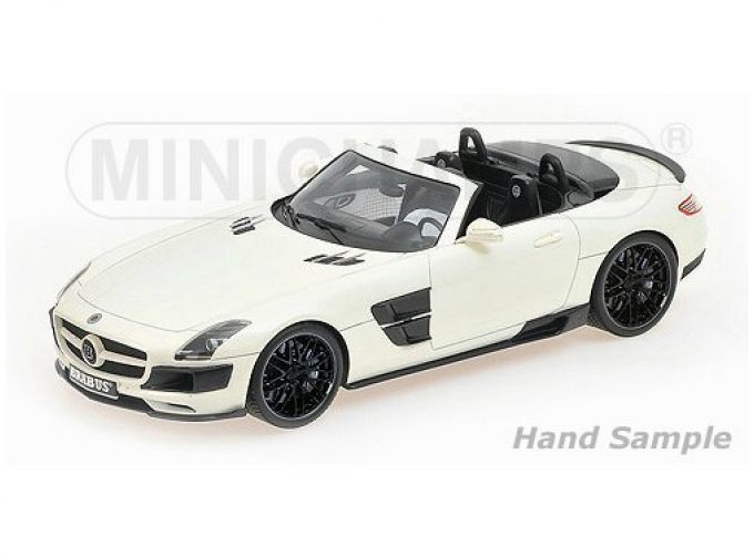 MERCEDES-BENZ SLS BRABUS 700 BITURBO Roadster 2013, white