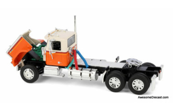 Chevrolet Bison Day Cab w/East End Dump Trailer, Orange/White