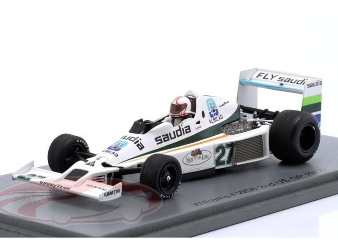 WILLIAMS FW06 №27 2nd USA East GP Formula 1 Alan Jones (1978)